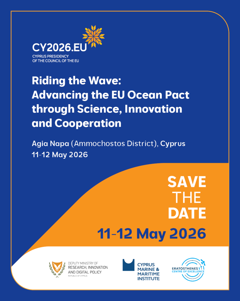 Riding the Wave Advancing the EU Ocean Pact through Science, Innovation and Cooperation 11-12 May 2026